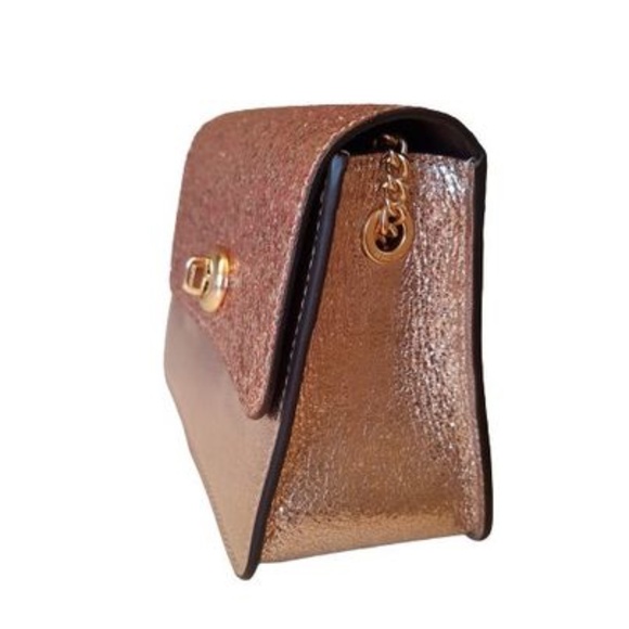 NWT Coach Rose Gold Evening Purse - Picture 5 of 11